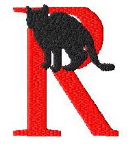 Kitty Letter R