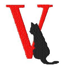 Kitty Letter V