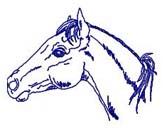 Bluework Horses