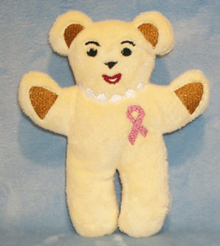 Faith - Breast Cancer Awareness Bear